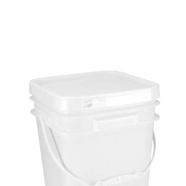 Lid for Pail Square 10L White