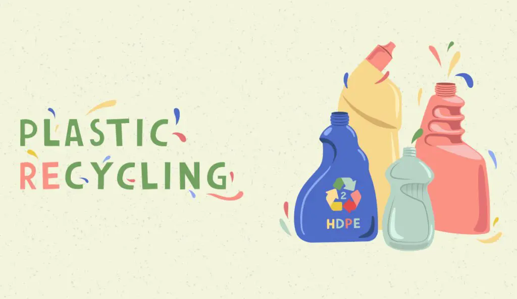 HDPE bottles and symbol