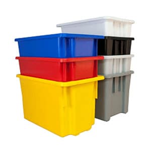 Plastic Stack and Nest Bins