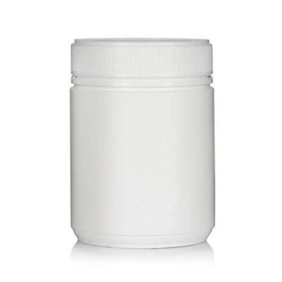 Powder Pot Twin Start 500ml T/E White 83mm neck