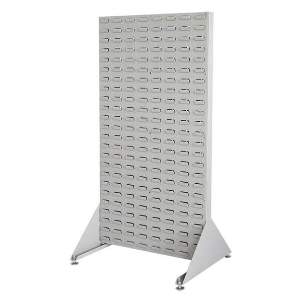 Single Sided Free Standing Louvered Panel Rack