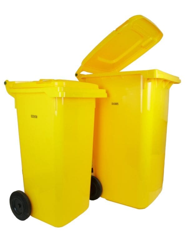 The Wheel Truth about Wheelie Bins 1 Wheelie Bins Yellow