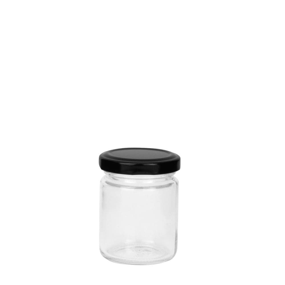 Glass Jar Round 100ml * IFP Group