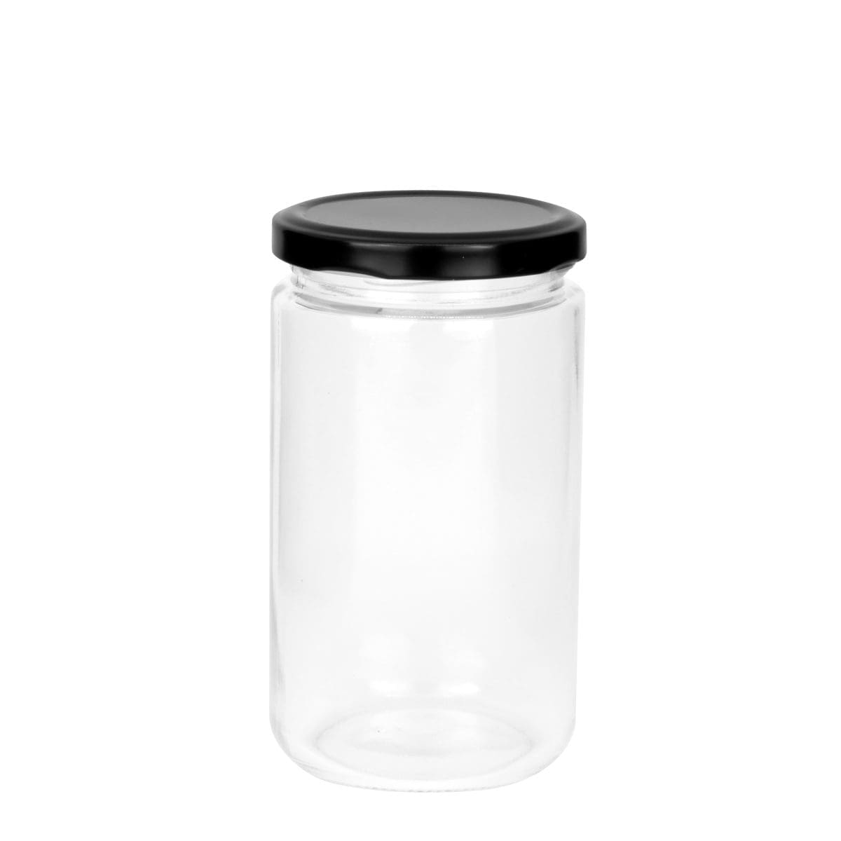 Glass Jar Round 400ml * IFP Group