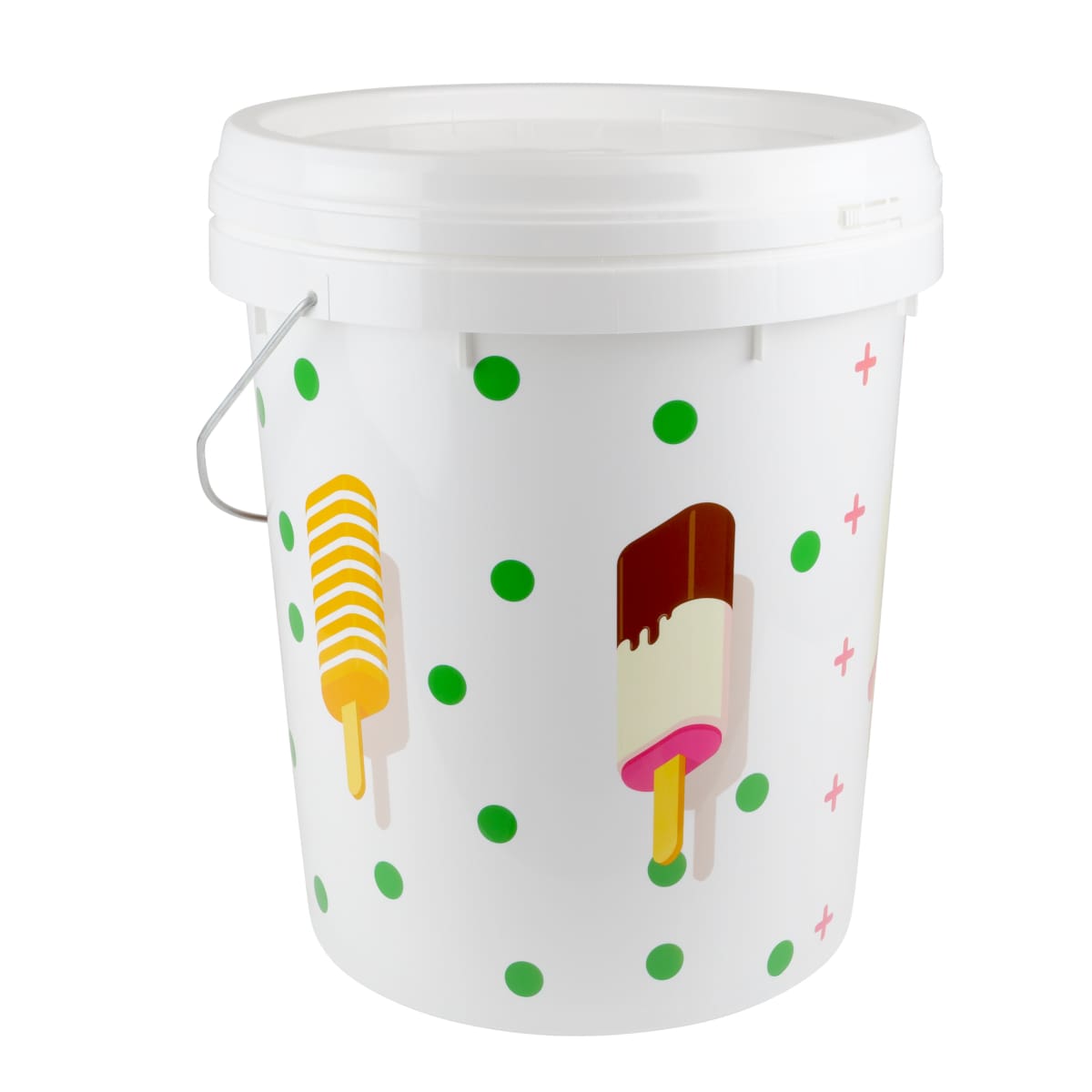 Pail Round 20 Litre IML (In Mould Labelled)