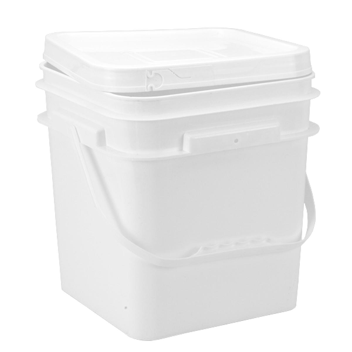 Pail Square 15 Litre White IFP Group NZ