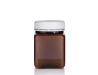 Jar PET Square 1 kg/817ml Amber