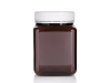 Jar PET Square 2 Kg/1600ml Amber