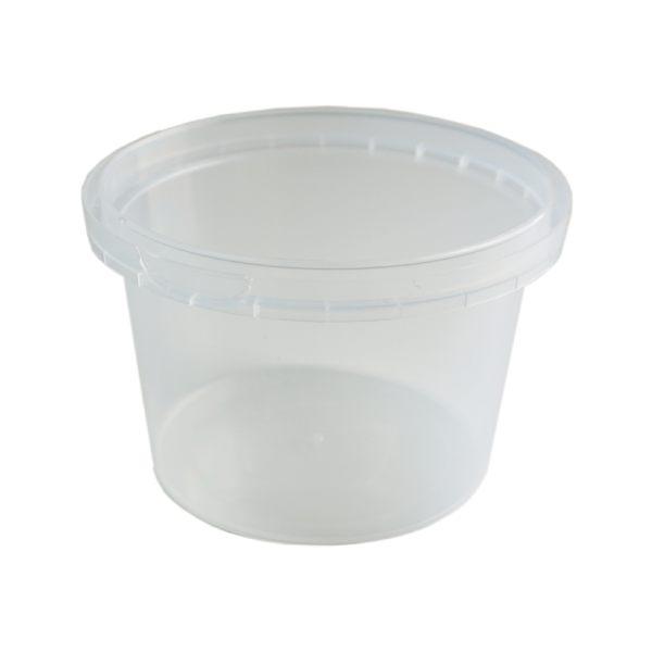 Tub Round 460ml Tamper Evident Clear
