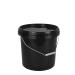 18048510000 10L Round Pail Black