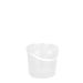 180483470100 2.2L Round Pail Clear with Clear Lid