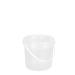 180483870100 4L Round Pail Clear No Lid