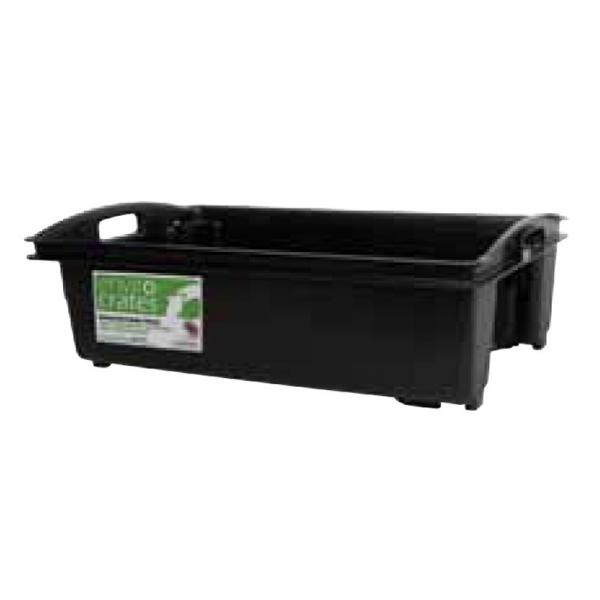 Fish Crate Stack and Nesting 35 Litre AP6 Black