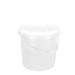18048570100 10L Round Pail Clear