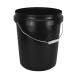 18048810000 20L Round Pail Black No Lid