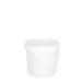 180483800100 4L Round Pail White No Lid