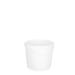 180483400100 2.2L Round Pail White No Lid