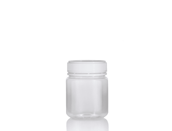 Jar PET Round 340g/312ml Clear 60mm neck