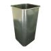 Square Bin 100 Litre Black