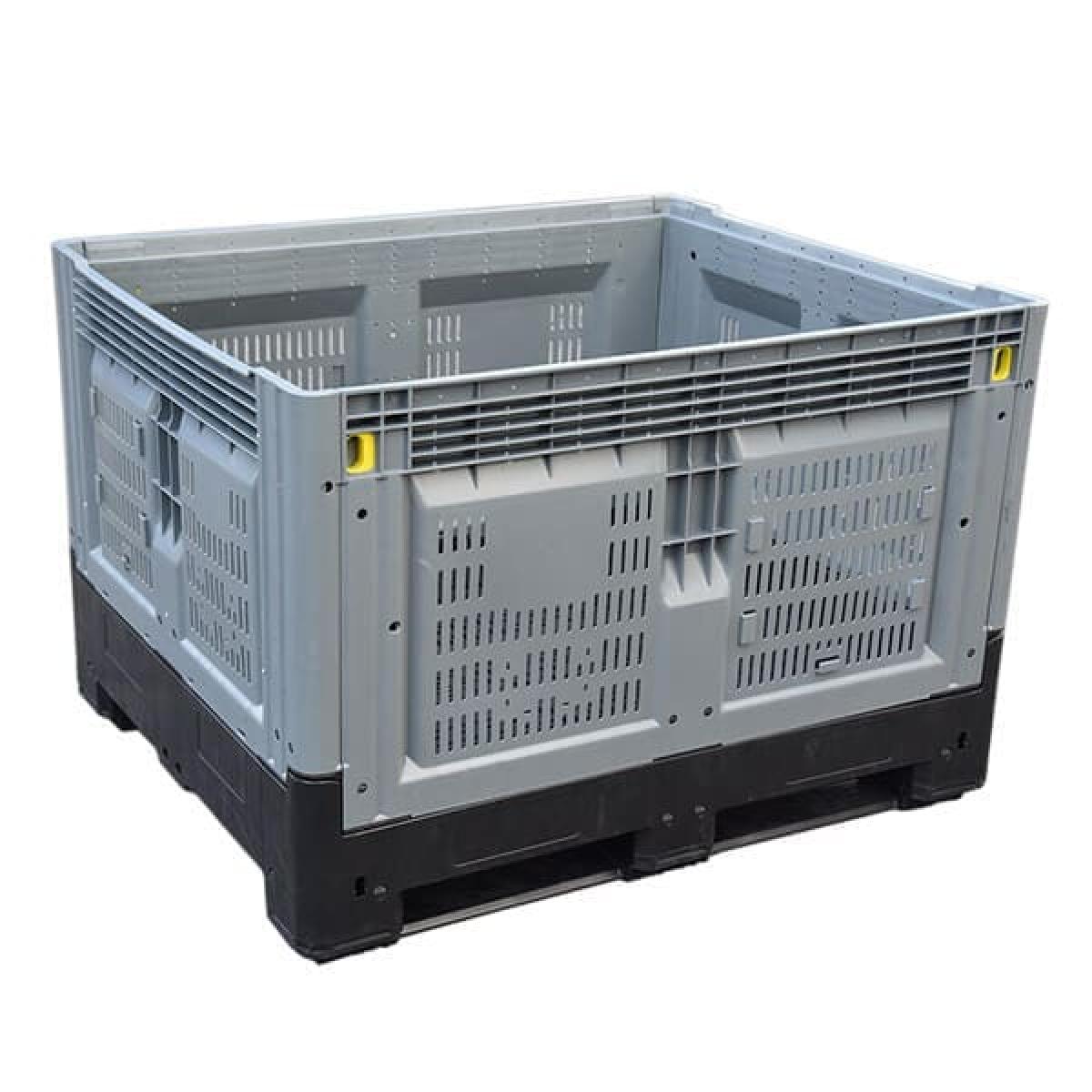 Foldable Pallet Bin Vented 700 Litre Rapid Range IFP Group